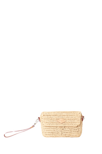 MZ Wallace Raffia Convertible Crossbody