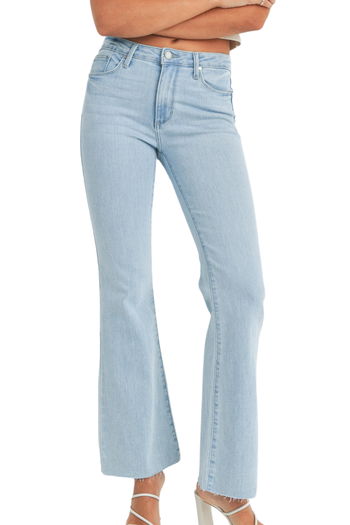 JBD High Rise Scissor Cut Flare