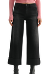 JBD Scissor Cuffed Slim Wide Leg