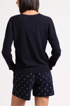 Minnie Rose Cotton Cashmere Frayed Cardigan