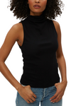 Michael Stars Chiara Drape Neck Tank