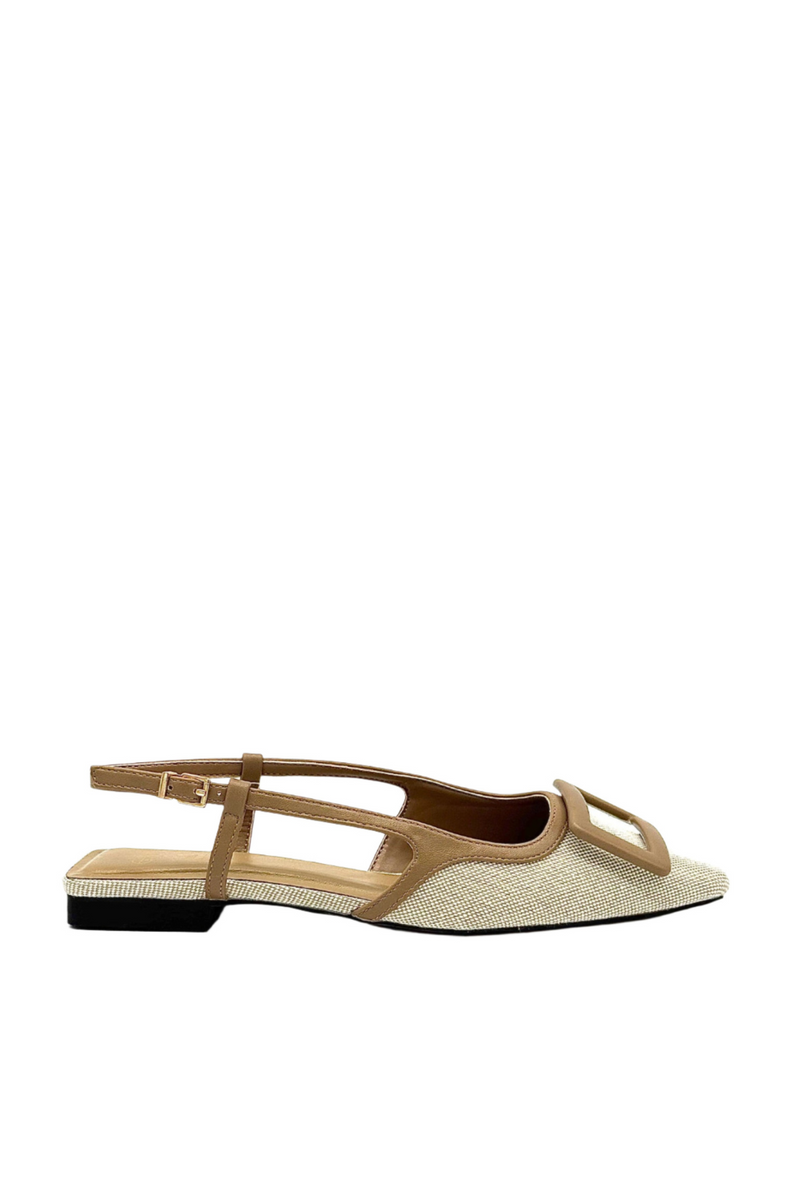 EXE Penelope Sling Back Flat