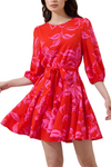 Sugar Lips Collins Godet Mini Dress