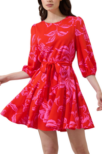 Sugar Lips Collins Godet Mini Dress