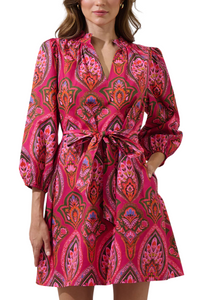 Sugar Lips Eira Poplin Mini Dress