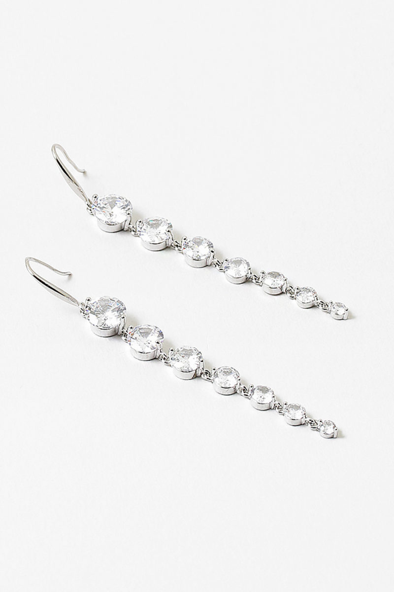 CZ Dangle Earrings