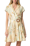 Belted Mini Dress