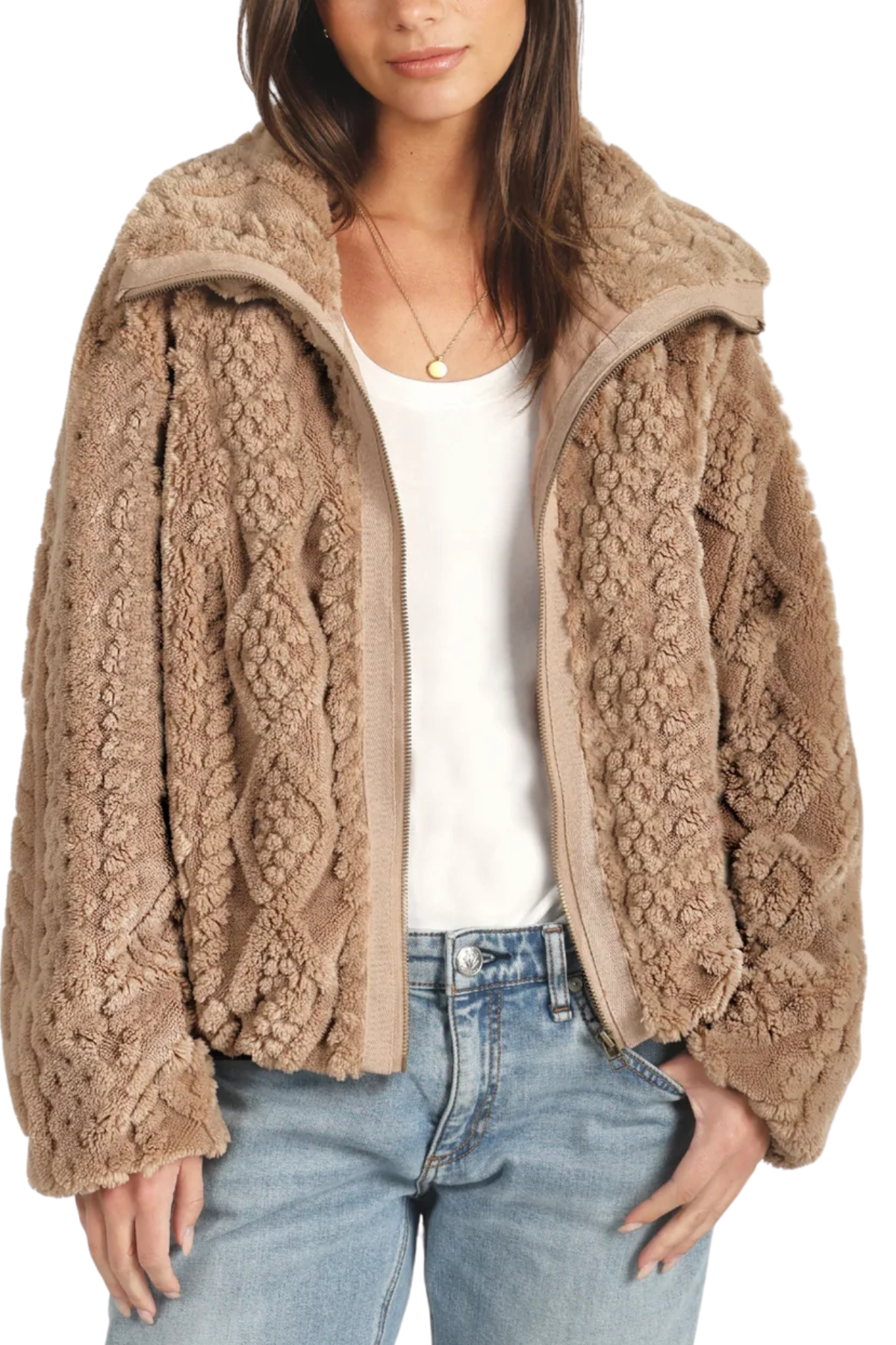 Dylan So Cozy Cable Jacket