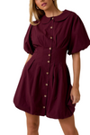 Fit & Flare Bubble Dress