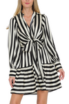 Long Sleeve Striped Dress