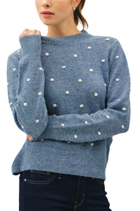 Lexi Dotted Knit Sweater