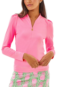 Lilly Pulitzer Sania Half Zip Sunguard