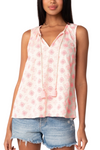 Embroidered Tank Top