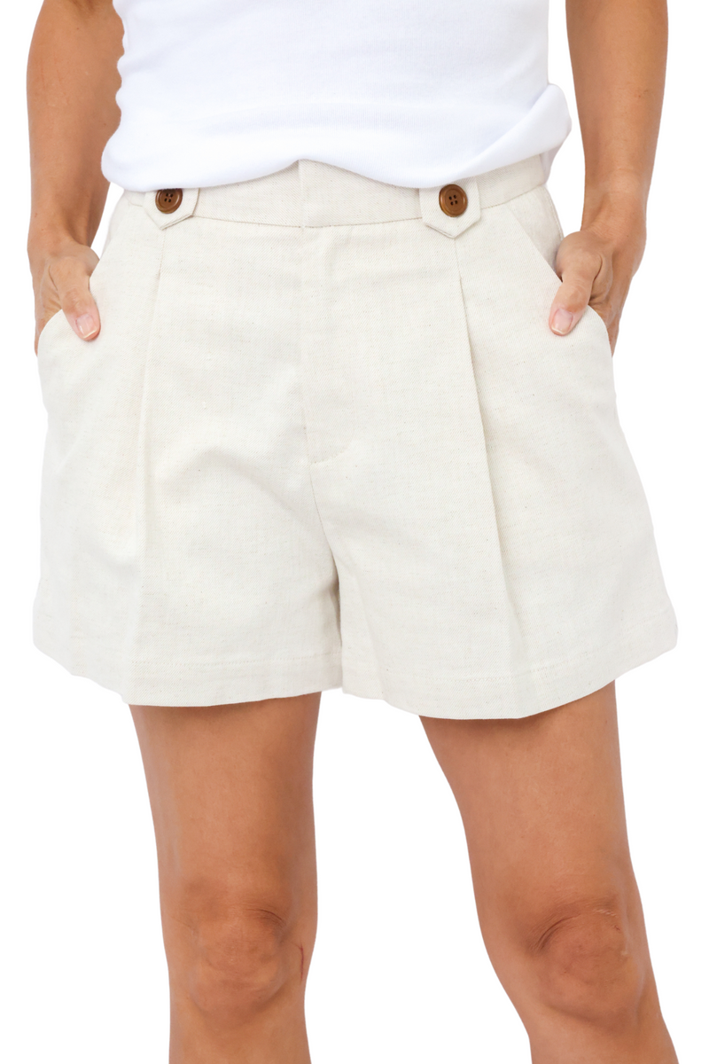 Cassidy Pleated Shorts
