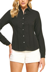 Pintuck Detail Blouse