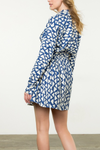 THML Long Sleeve Print Dress