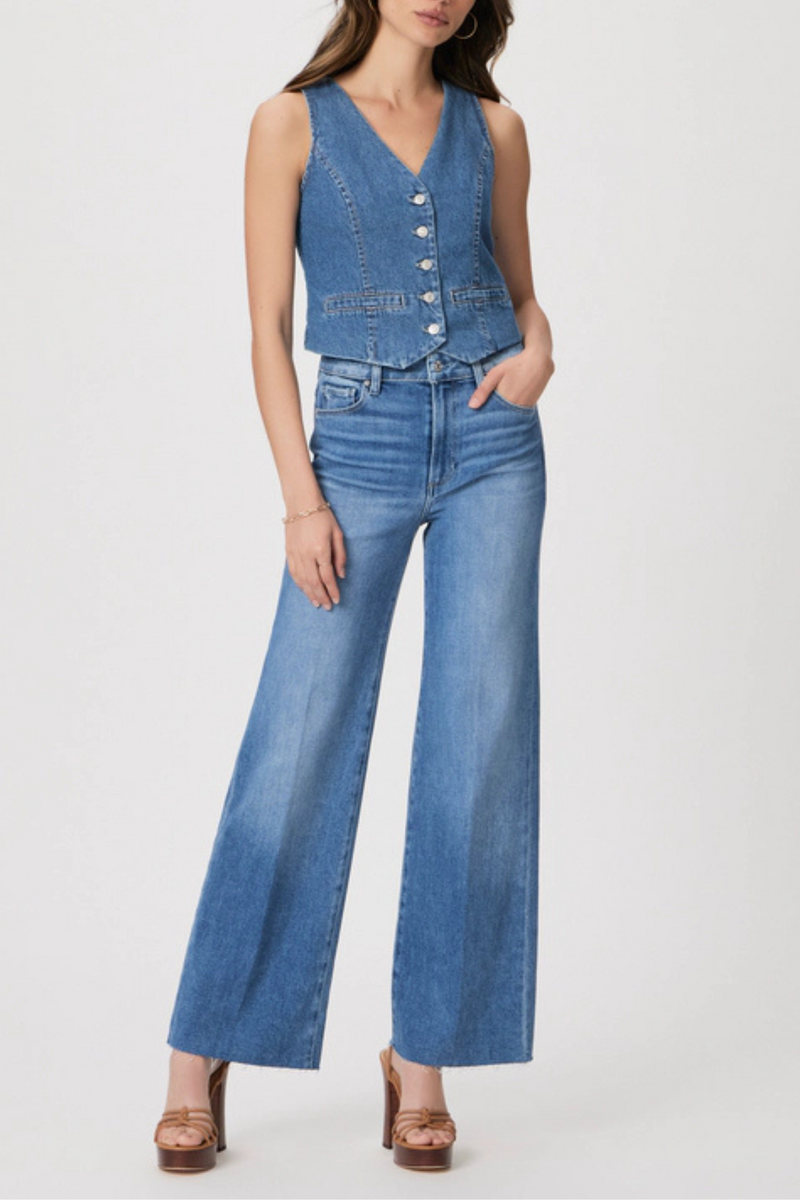 Paige Anessa 31" Wide Leg Jean