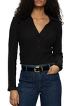 Sanctuary Long Sleeve Textured Top