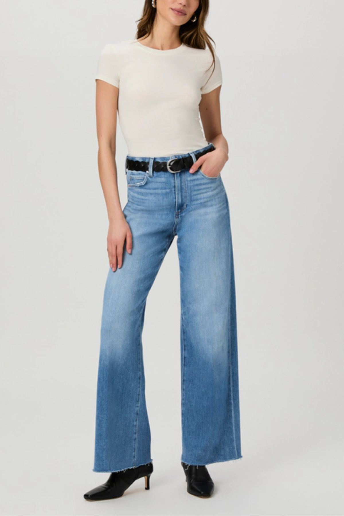 Paige Anessa Wide Leg Jean