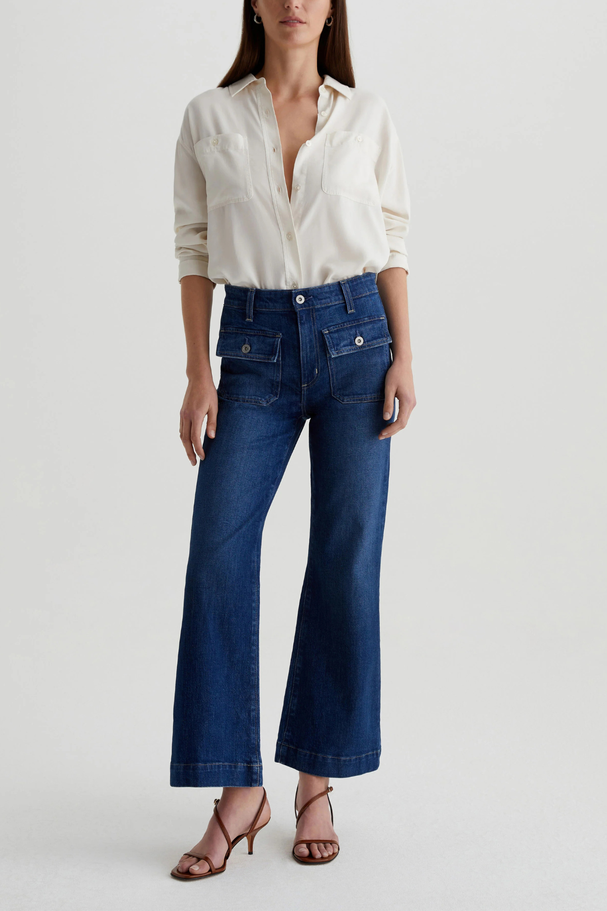 AG Bonnie Mid Rise Relaxed Flare