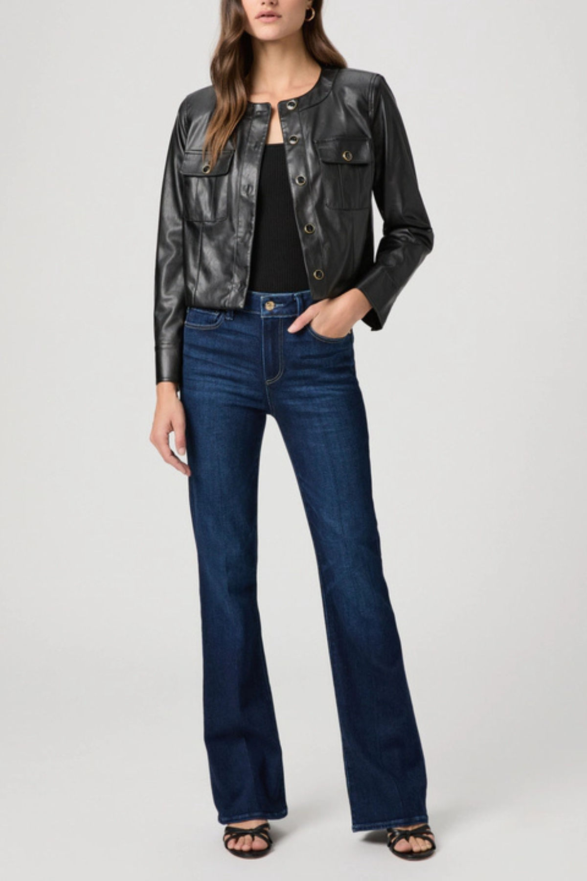 Paige High Rise Laurel Canyon Bootcut Jean