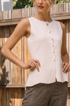 SRB Knit Button Up Top