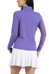 IBKUL Long Sleeve Mock Neck Top