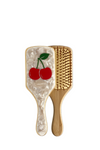 Cherry Hairbrush