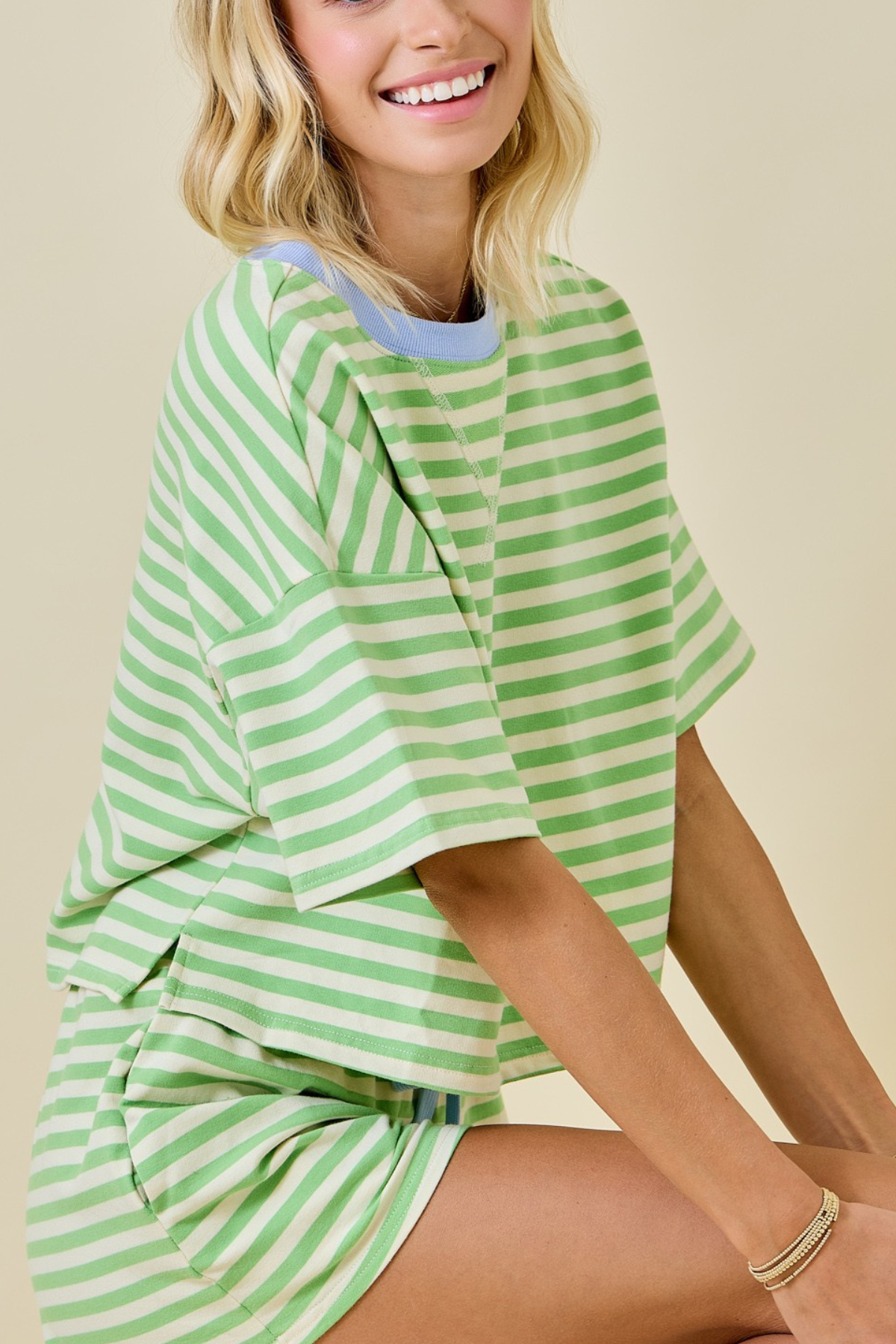 Boxy Terry Short Sleeve Tee