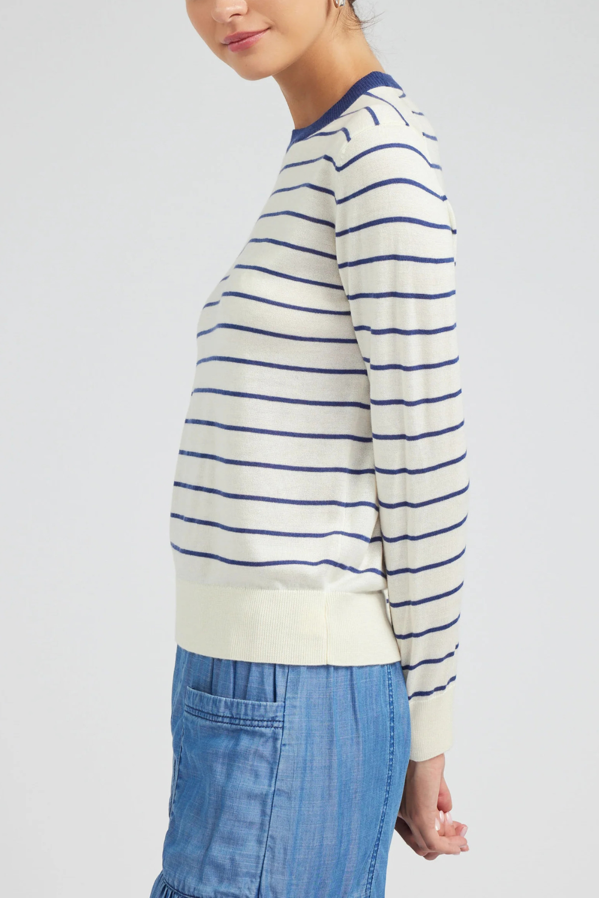 Pullover Striped Sweater