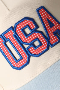 Usa Flag Patch Baseball Cap