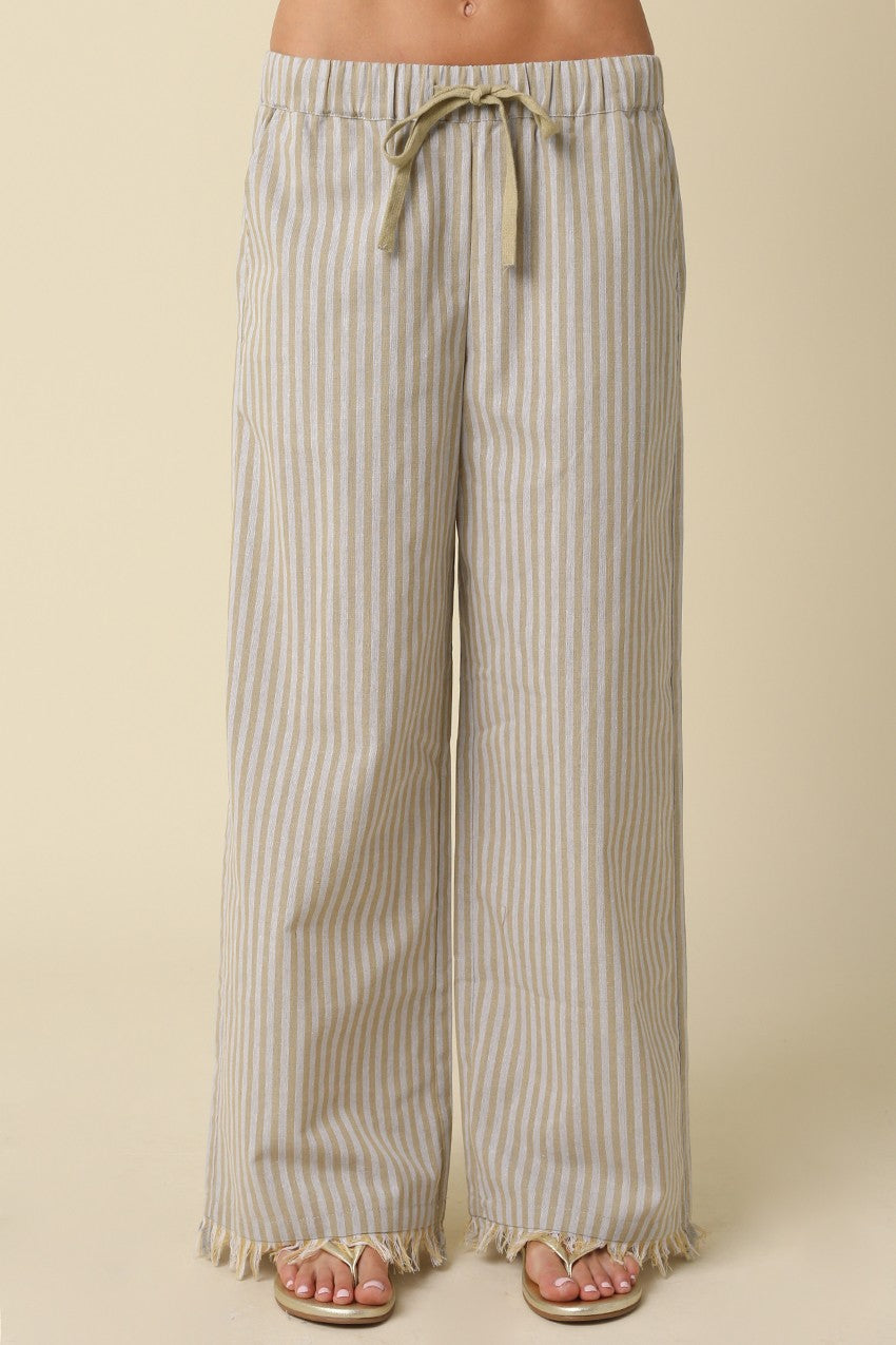Ruth Stripe Drawstring Pants