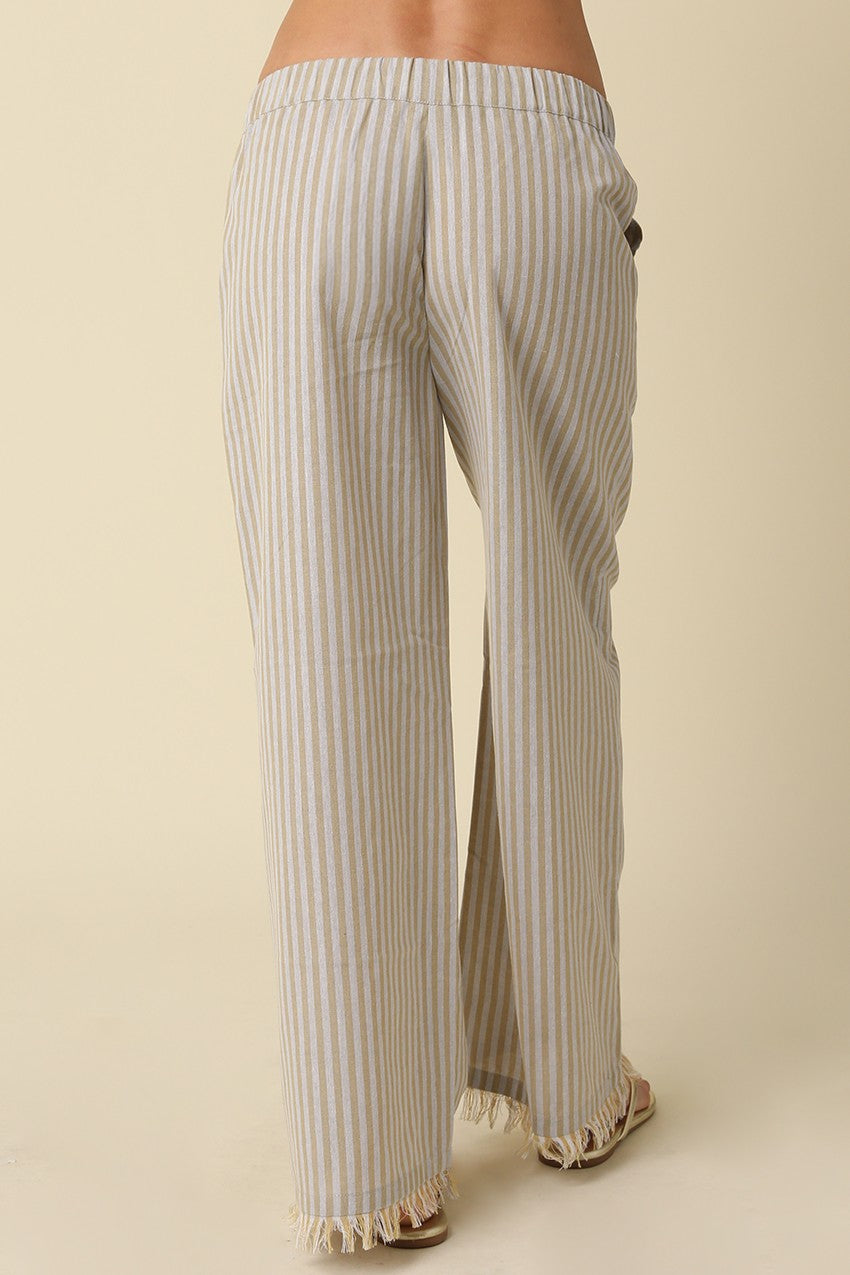 Ruth Stripe Drawstring Pants