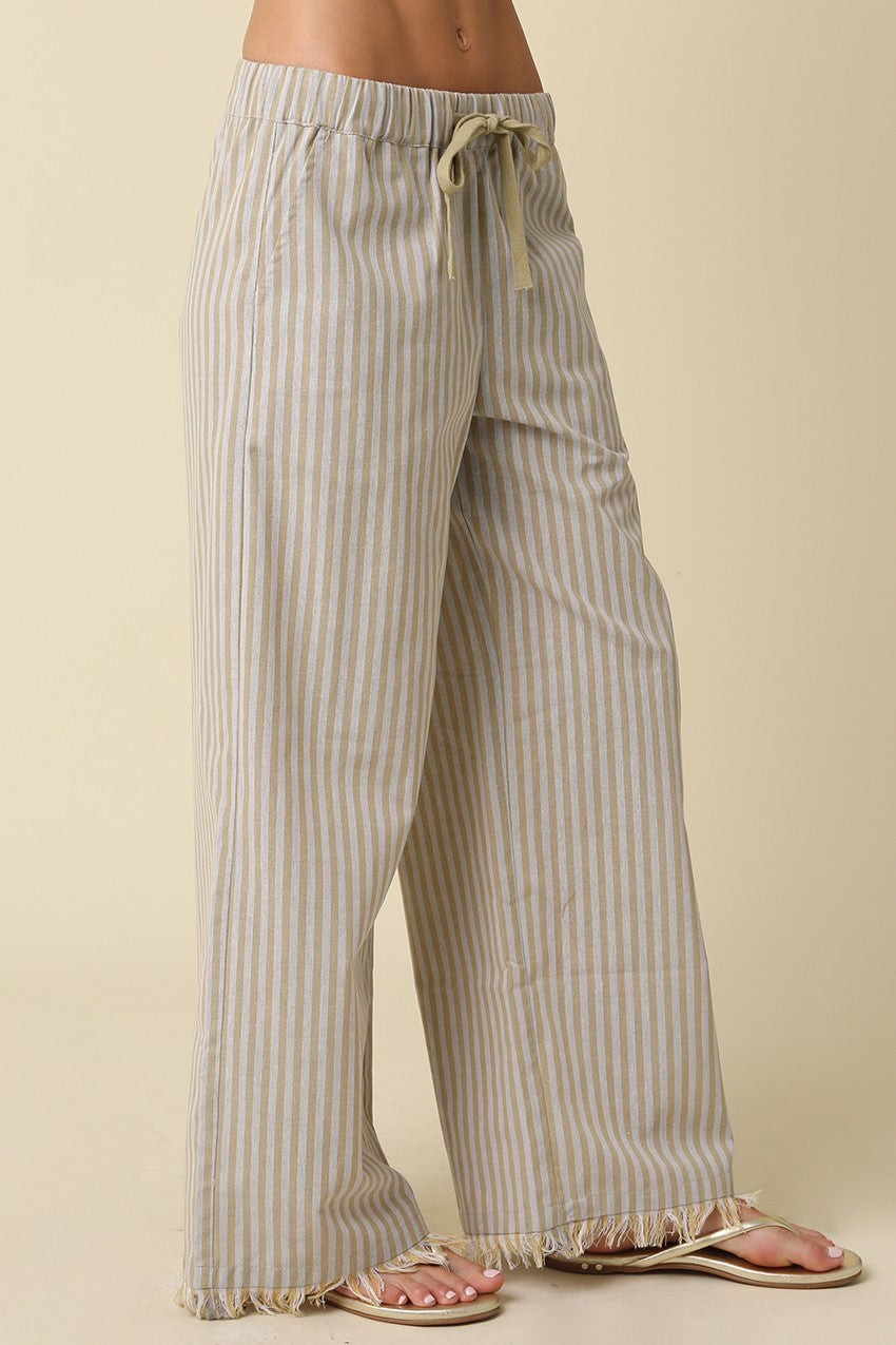 Ruth Stripe Drawstring Pants