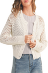 Crochet Knit Cardigan