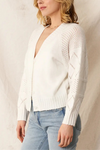 V-Neck Button Down Sweater Cardigan