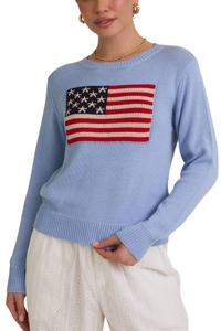 American Flag Sweater