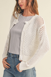 Crochet Knit Cardigan