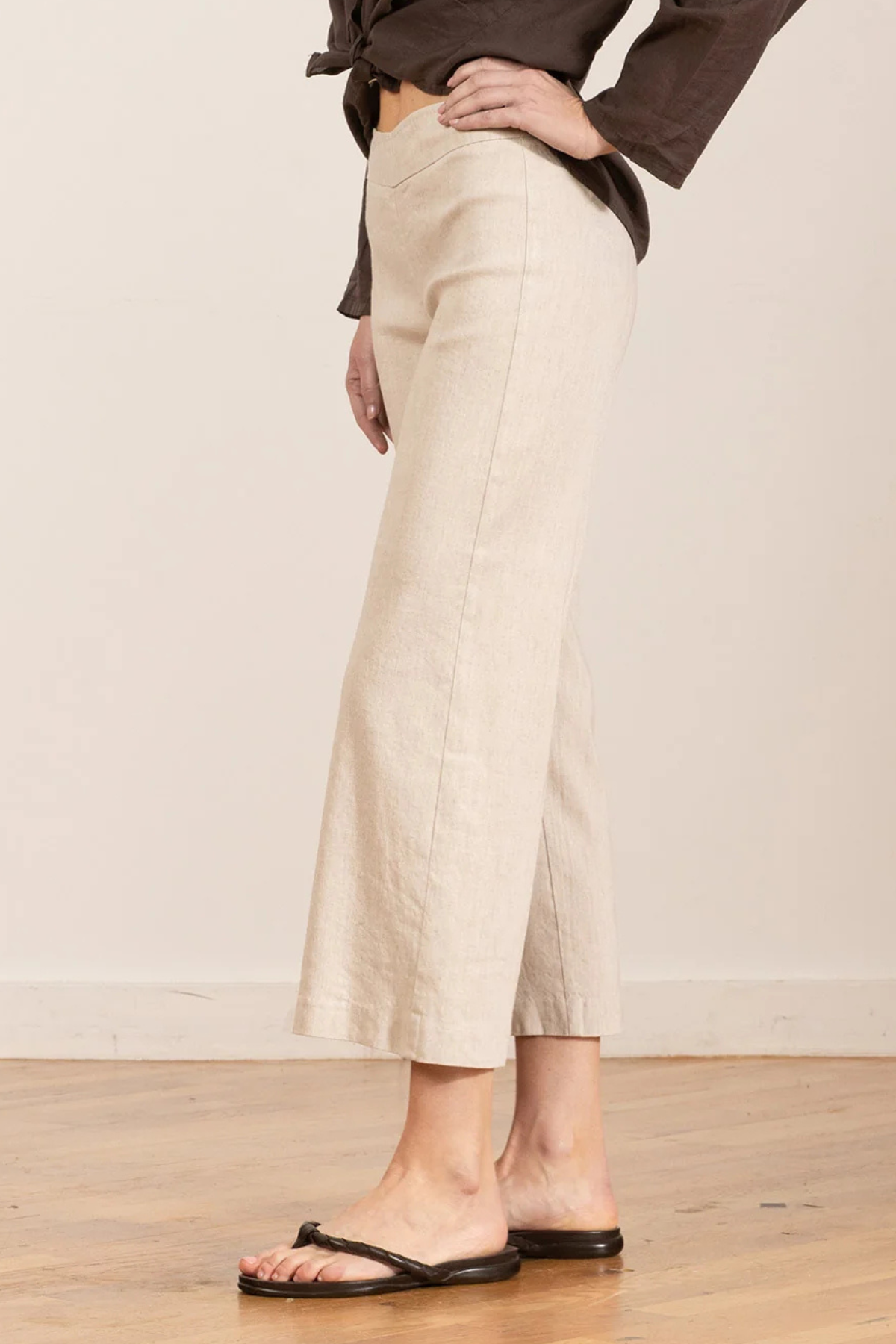 Alex Stretch Linen Pants