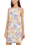 Printed Mini Dress