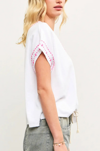 V-Neck Knit Top