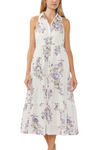 Sleeveless Tiered Shirt Dress