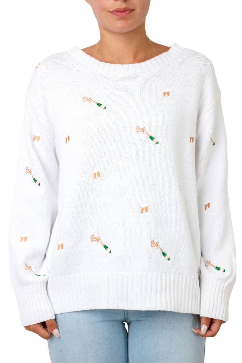 Champagne Sweater Top