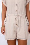Dolman Button Down Romper