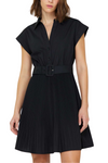 Button Down Collared Midi Dress