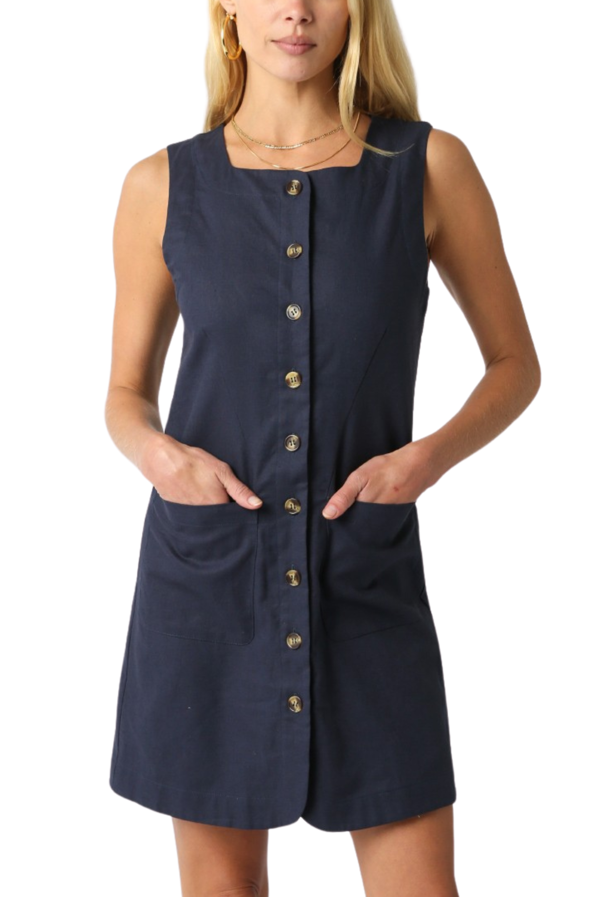 Tinley Button Dress