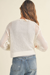Crochet Knit Cardigan