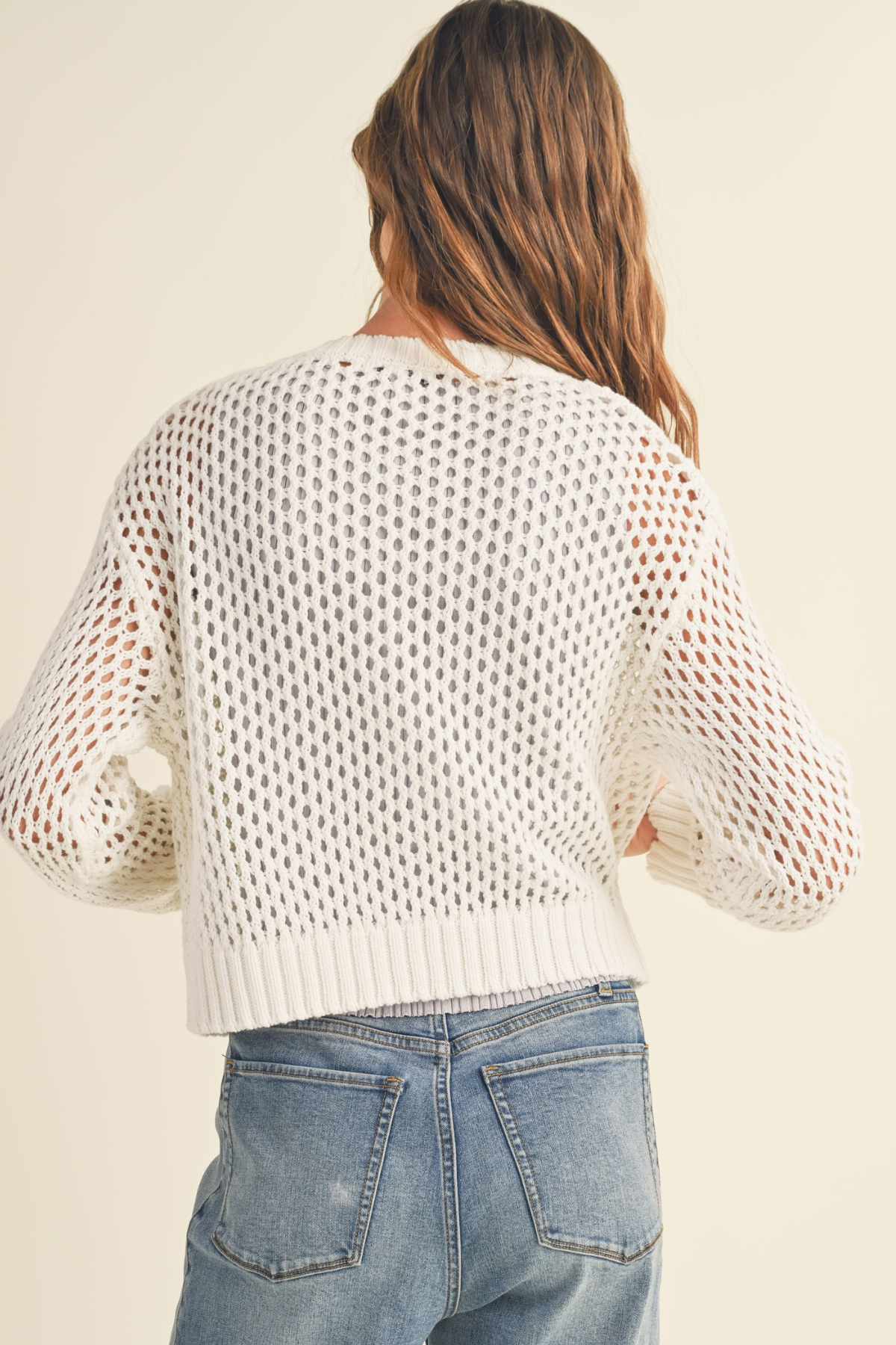 Crochet Knit Cardigan