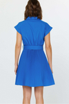 Button Down Collared Midi Dress