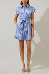 Sugar Lips Samera Button Up Mini Dress